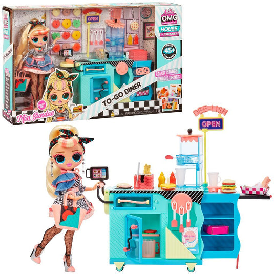 L.O.L. Surprise L.O.L Surprise O.M.G. House To-Go Diner Speelset