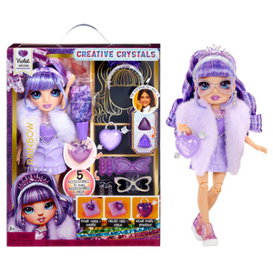 Rainbow high crystal fashion modepop - violet