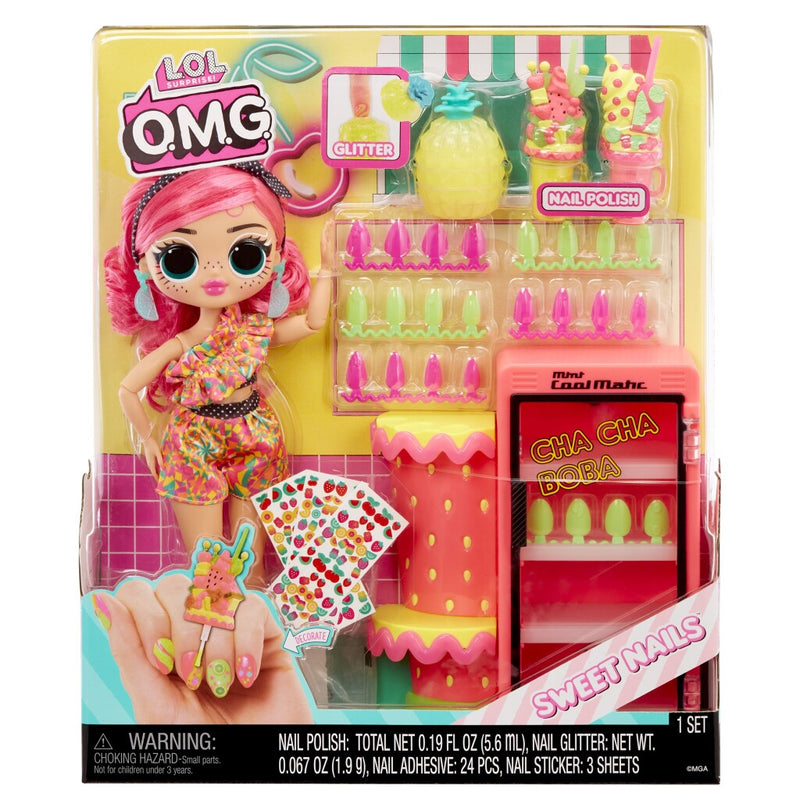 Load image into Gallery viewer, L.o.l. surprise o.m.g. sweet nails pinky pops fruit shop
