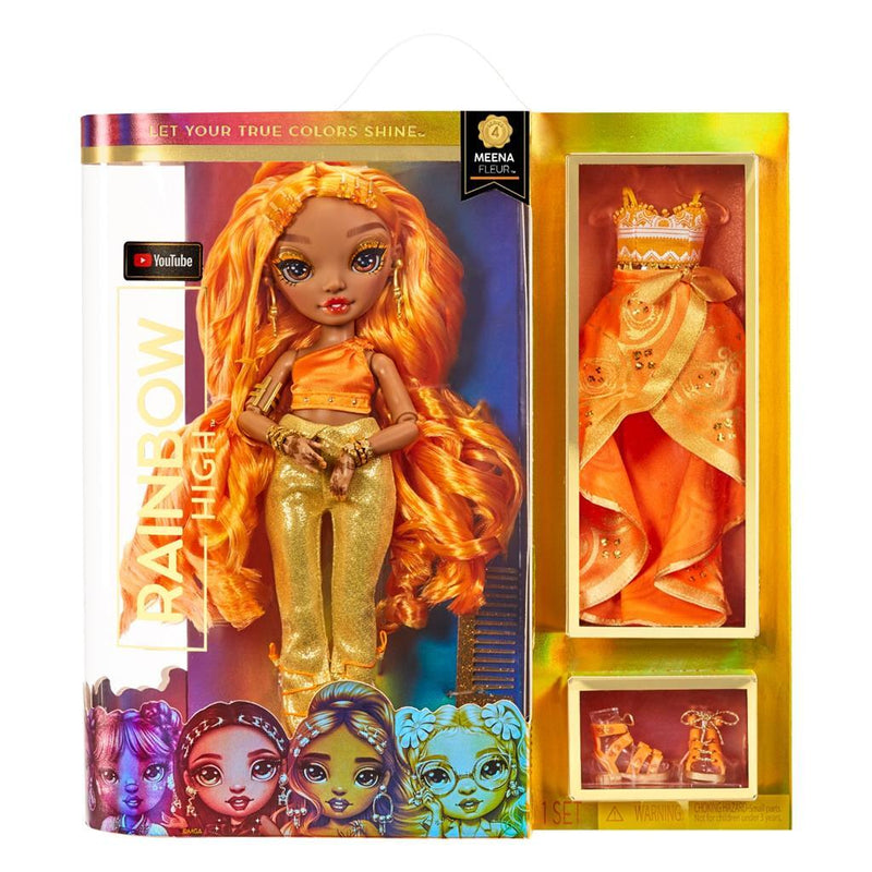 Load image into Gallery viewer, Rainbow High Rainbow High Fashion Pop Meena + Accessoires
