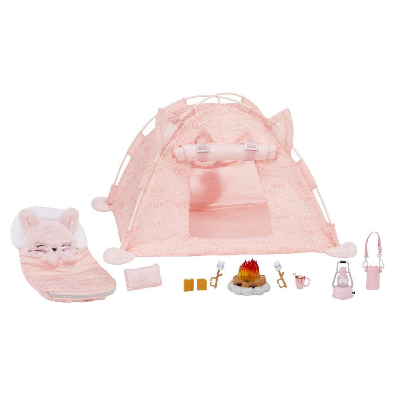 Load image into Gallery viewer, Na!na!na! surprise na! na! na! surprise kitty-cat kampeer speelset + licht
