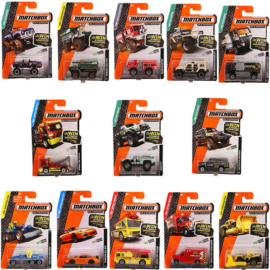 Mattel matchbox die-cast auto assorti