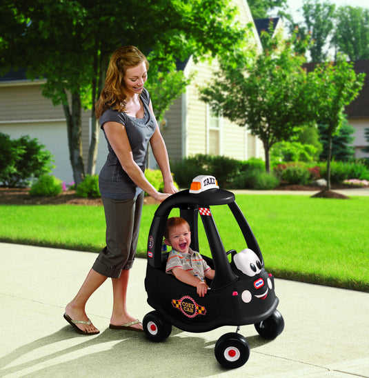 Little tikes cozy coupe taxi loopauto zwart