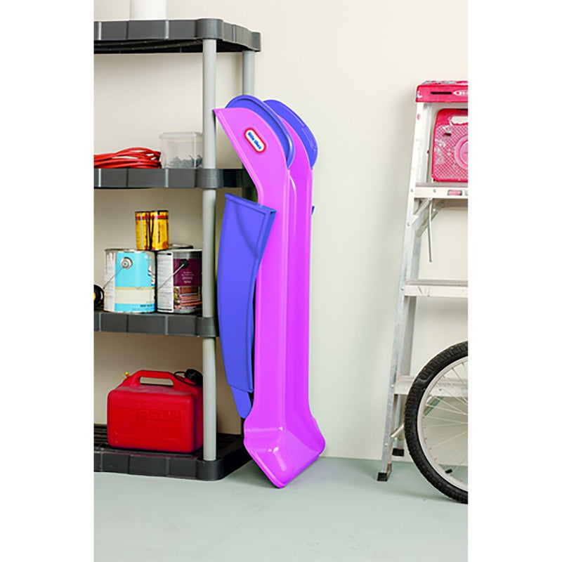 Afbeelding laden in galerijviewer, Little tikes mijn eerste glijbaan 49.5x120x72 cm roze paars
