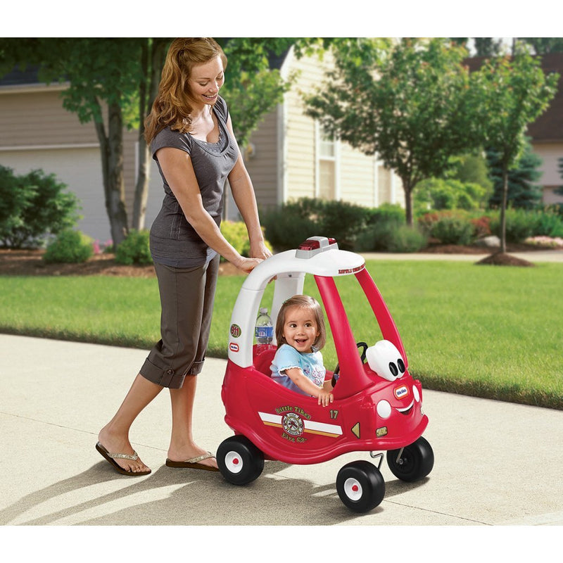 Load image into Gallery viewer, Little tikes ride and rescue cozy coupe brandweer loopauto
