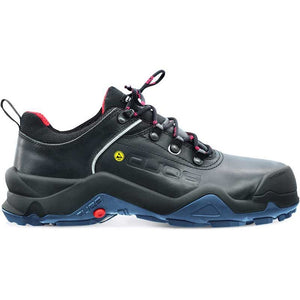 Hks werkschoen beta 1 stp laag s3 esd | zwart blauw | maat 43 - 00.162.020.43