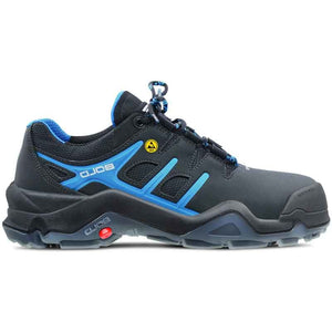 Hks werkschoen targa 2 vtp metaalvrij laag s3 esd | zwart blauw | maat 39 - 00.162.094.39