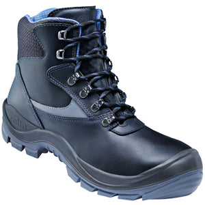 Atlas werkschoen ergo-med 500 blueline hoog s3 + kn | zwart w14 | maat 48 - 00.012.148.48