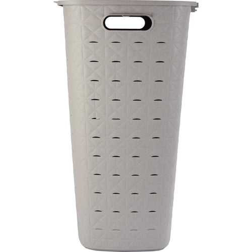 Curver softex wasbox met deksel taupe