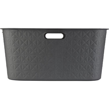 Curver softex wasmand 45l antraciet 57x37x27cm