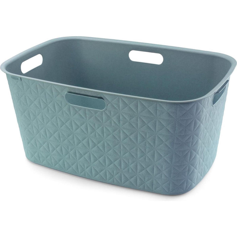 Load image into Gallery viewer, Curver softex wasmand 45l blauwgroen
