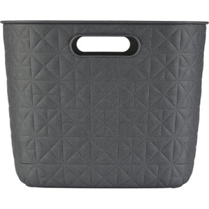 Curver softex opbergmand l - 19l antraciet 38x29x22cm
