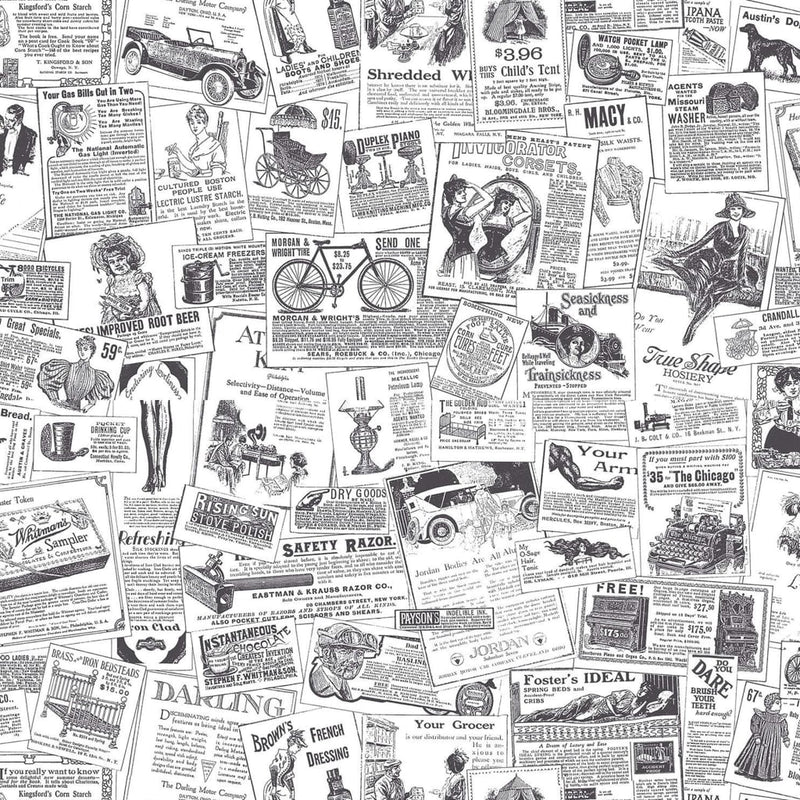 Load image into Gallery viewer, Noordwand Homestyle Behang Papers zwart en wit
