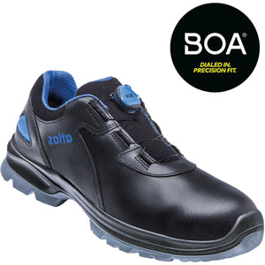 Atlas werkschoen sl 9645 xp 2.0 boa laag s3 w12 | zwart blauw | maat 48 - 00.012.122.48