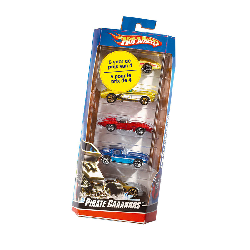 Load image into Gallery viewer, Mattel hot wheels car 5-pack
