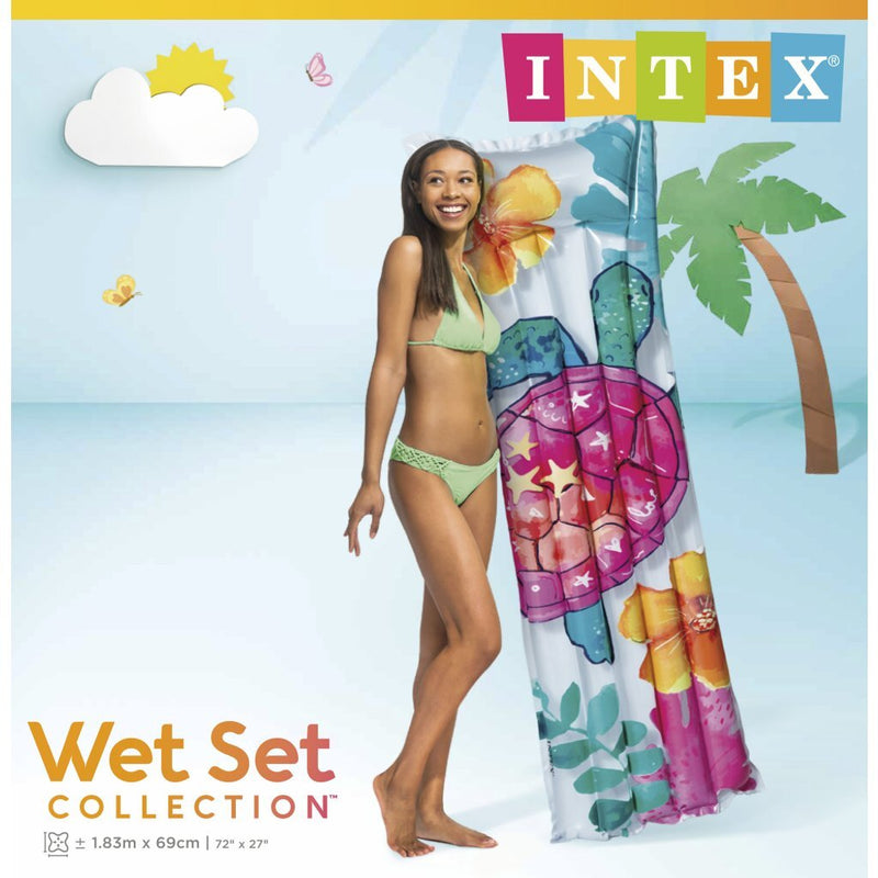 Load image into Gallery viewer, Intex 59720np wet set collection flower luchtbed 183x69 cm
