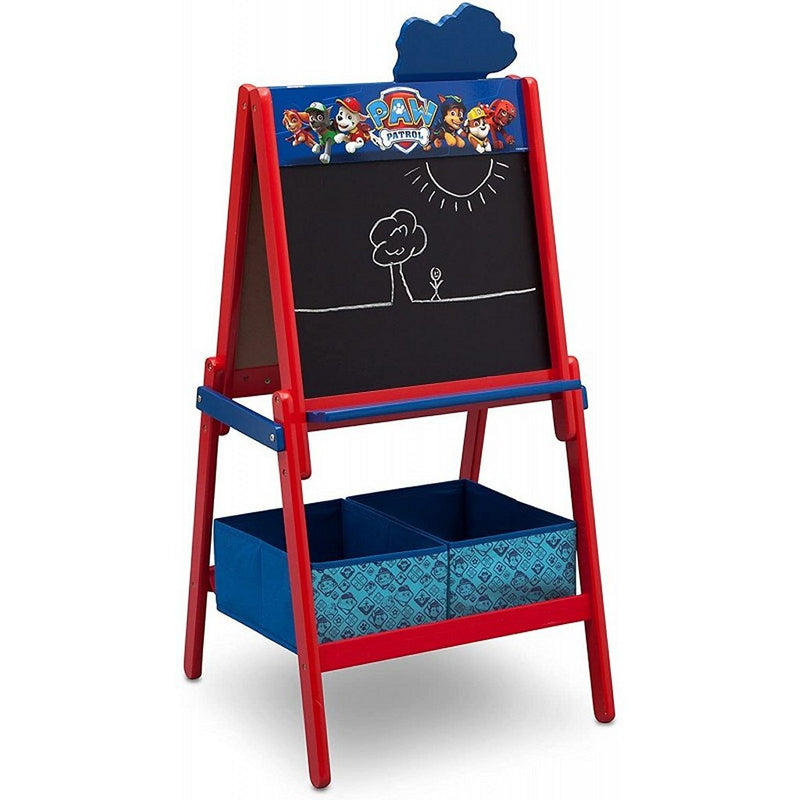 Load image into Gallery viewer, Paw patrol te87578pw houten dubbelzijdig krijtbord whiteboard
