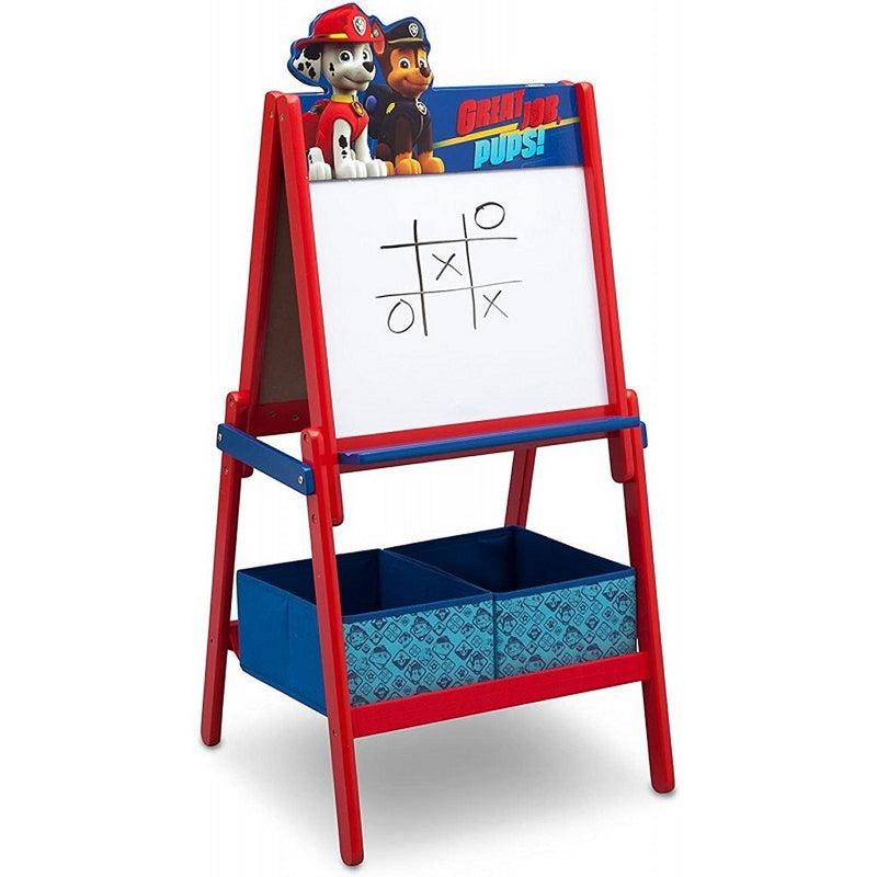 Load image into Gallery viewer, Paw patrol te87578pw houten dubbelzijdig krijtbord whiteboard
