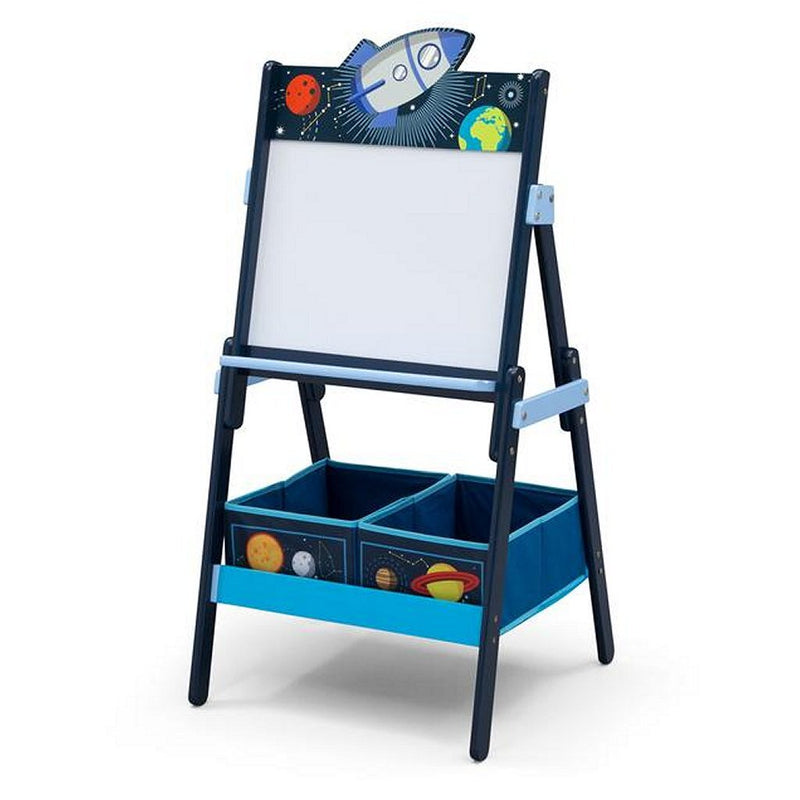 Load image into Gallery viewer, Delta Children Space Adventures TE87544SA Houten Magnetisch Whiteboard + Opbergruimte
