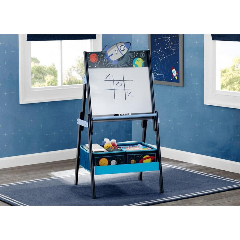 Load image into Gallery viewer, Delta Children Space Adventures TE87544SA Houten Magnetisch Whiteboard + Opbergruimte
