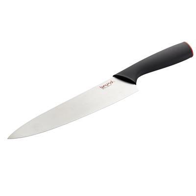 Brund by scanpan easy cut koksmes 20 cm met beschermhoes
