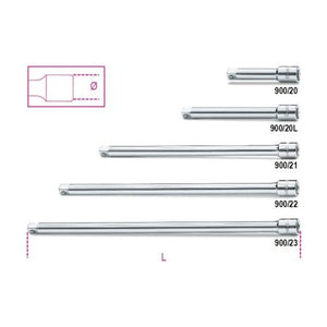 Beta verlengstuk 1 4 -100mm 900 20l