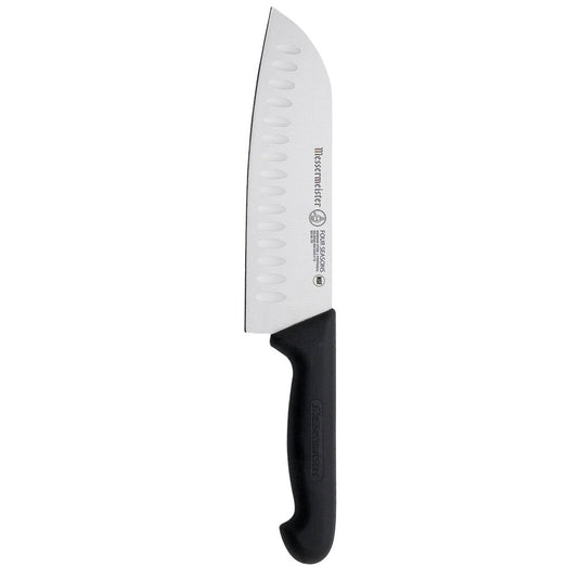 Messermeister four seasons santokumes 18 cm rvs zwart