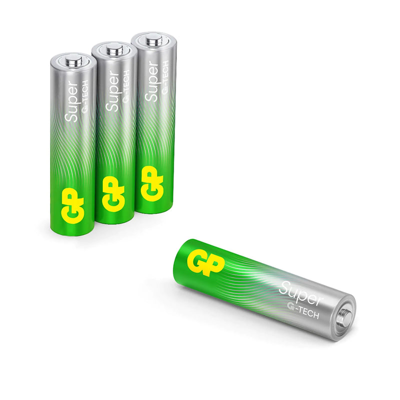 Load image into Gallery viewer, GP Super alkaline AAA-batterijen 4PK
