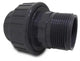 Pvc 3-delige koppeling 1.1 2 bi bu 10 bar
