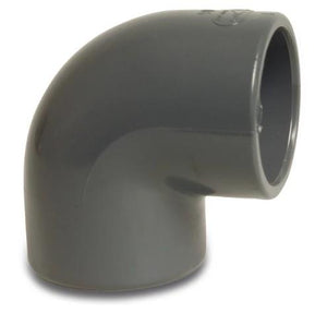 Pvc knie 63mm 90° 16 bar kiwa