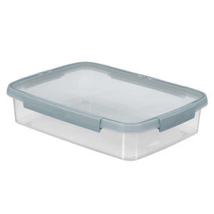 Curver smart fresh eco vershouddoos 3,5l laag smokey grey transparant