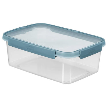 Curver smart fresh eco vershouddoos rechthoekig - 3,5l - blauw transparant