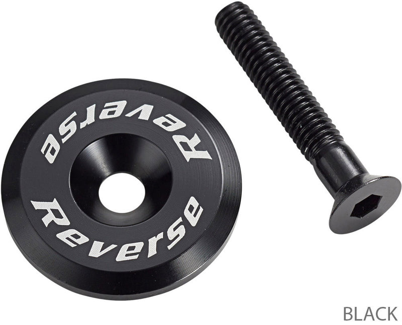 Load image into Gallery viewer, Reverse components stem cap with bolt
