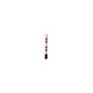 Decoris kerstballen glas roze ø3cm mix transparent shiny matt koker a 9 stuks