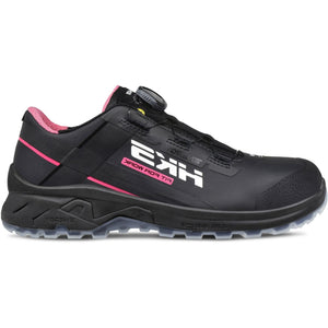 Hks werkschoen airguard pink black boa s3l laag | zwart | maat 38 - 4040005667385