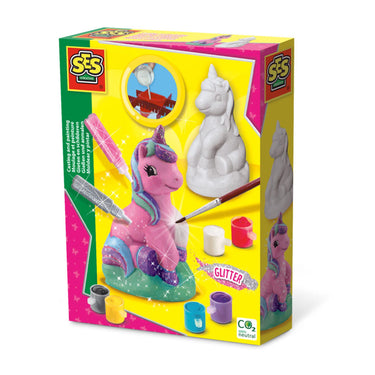 Ses gieten en schilderen - unicorn- gips gieten