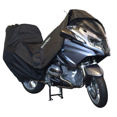 Ds covers motorhoes alfa topcase xxl - zwart