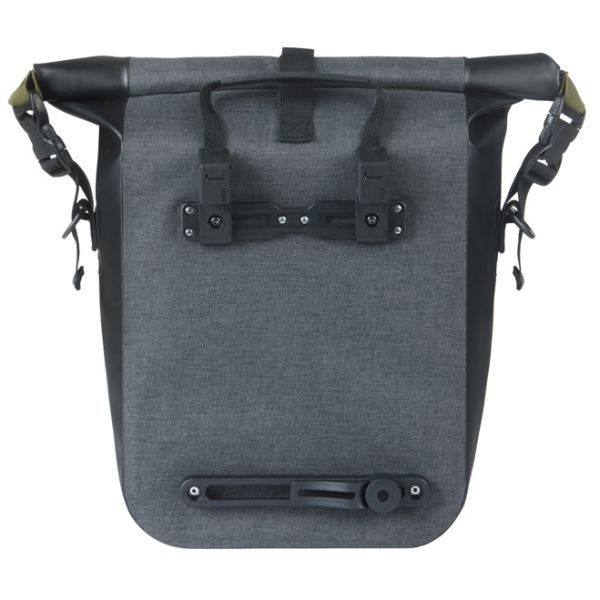 Load image into Gallery viewer, Basil enkele tas navigator storm m mik 12-15l 14 x 25 x 36 cm - zwart
