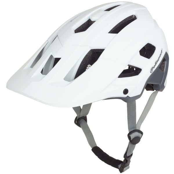 Load image into Gallery viewer, Polisport mountain pro fietshelm m 55-58cm wit grijs
