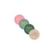 Kassaplan stickers hallo lieve baby ã˜40mm rol a 250 stuks