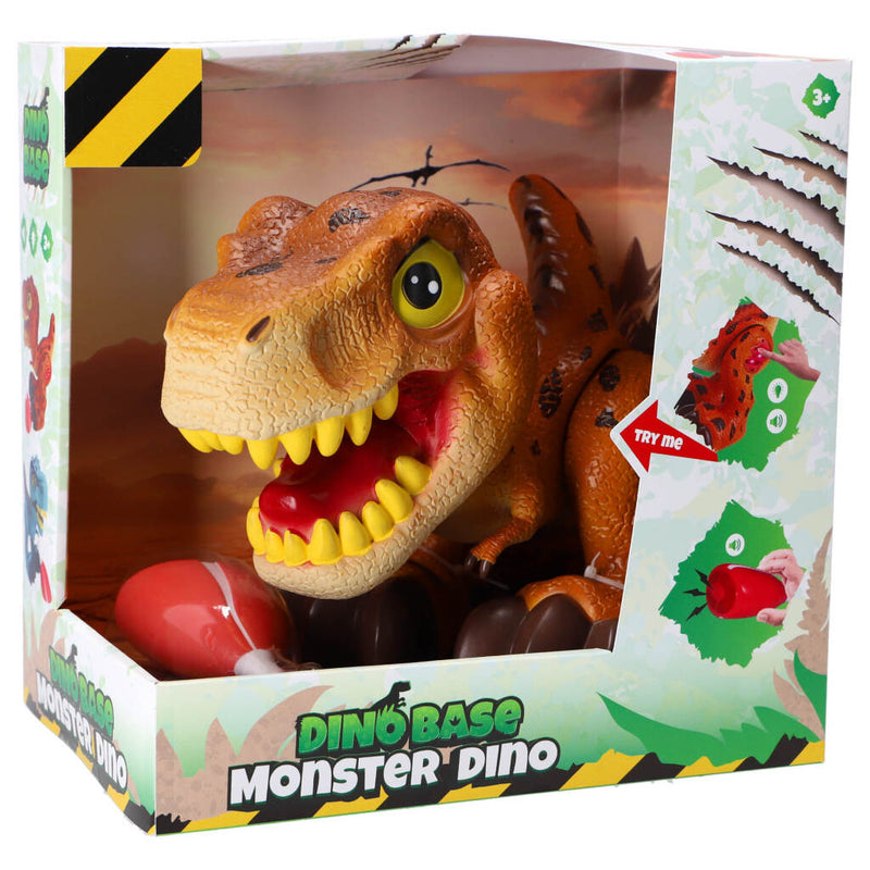 Load image into Gallery viewer, Overige merken dinobase monster dino + licht en geluid
