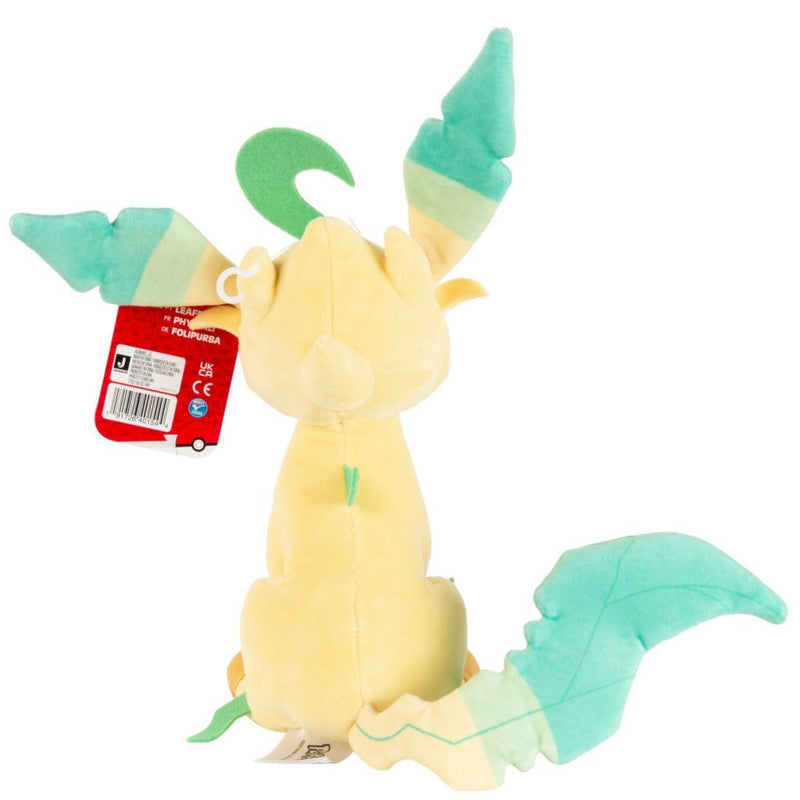 Afbeelding laden in galerijviewer, Jazwares pokemon plush knuffel 20cm - leafeon

