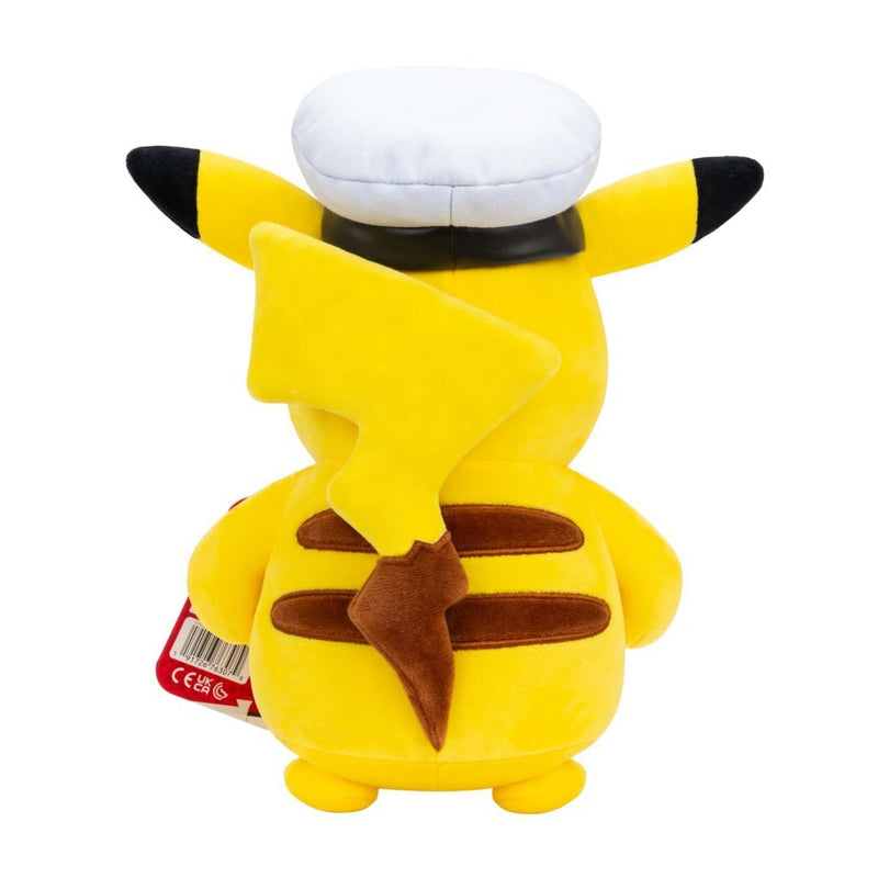 Afbeelding laden in galerijviewer, Jazwares pokémon - 20cm plush - captain pikachu
