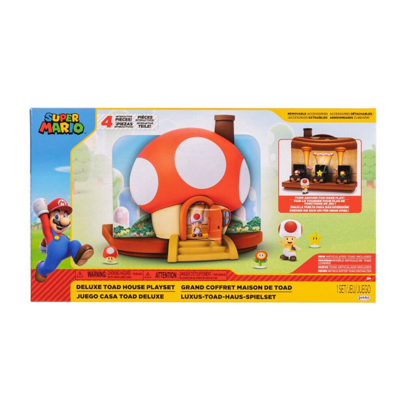 Load image into Gallery viewer, Jakks super mario toad huis deluxe

