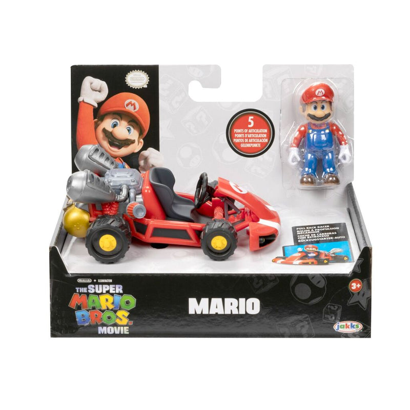 Load image into Gallery viewer, Super mario movie voertuig met figuur
