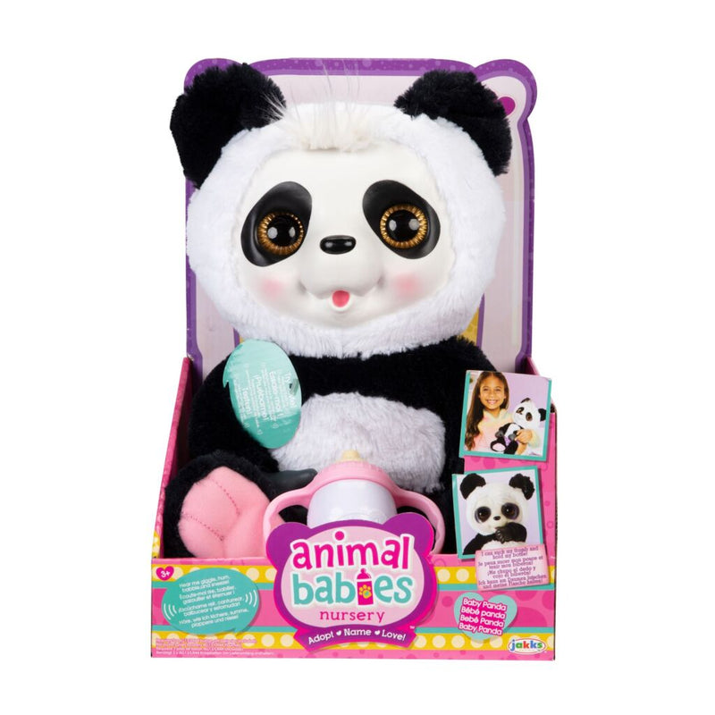 Load image into Gallery viewer, Jakks animal babies panda + geluid
