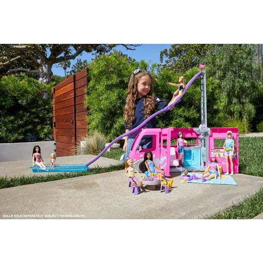 Barbie dreamcamper speelset