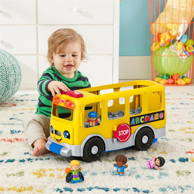 Load image into Gallery viewer, Fisher Price Litte People Grote Schoolbus + Licht en Geluid
