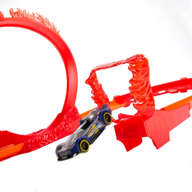 Load image into Gallery viewer, Hot Wheels Track Builder Vlammenstunt Set
