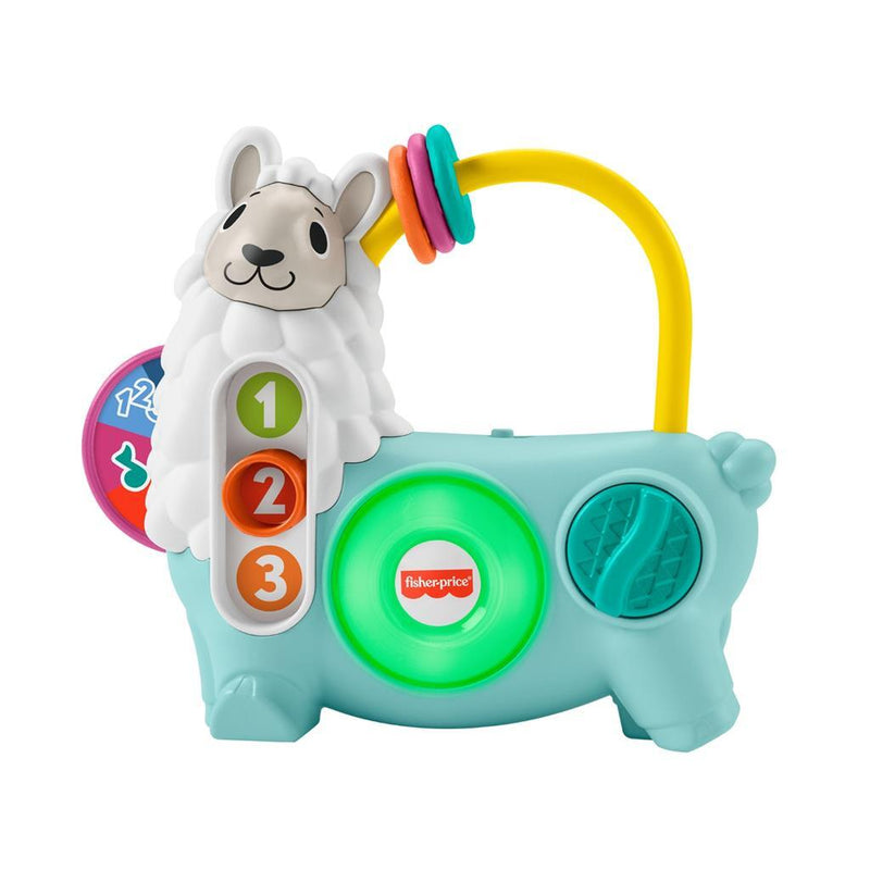 Load image into Gallery viewer, Fisher price linkimals 123 activiteit lama + licht en geluid
